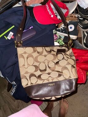 Coach | Bags | Coach Heritage Stripe Flight Bag | Poshmark